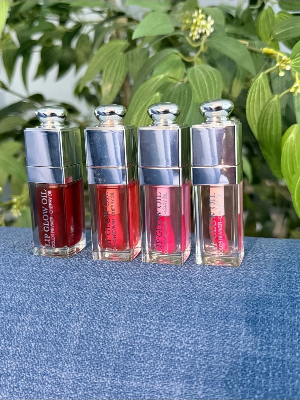 Dior Lip Glow Oil Color Reviver Set — 001,007,061,062 New without box.